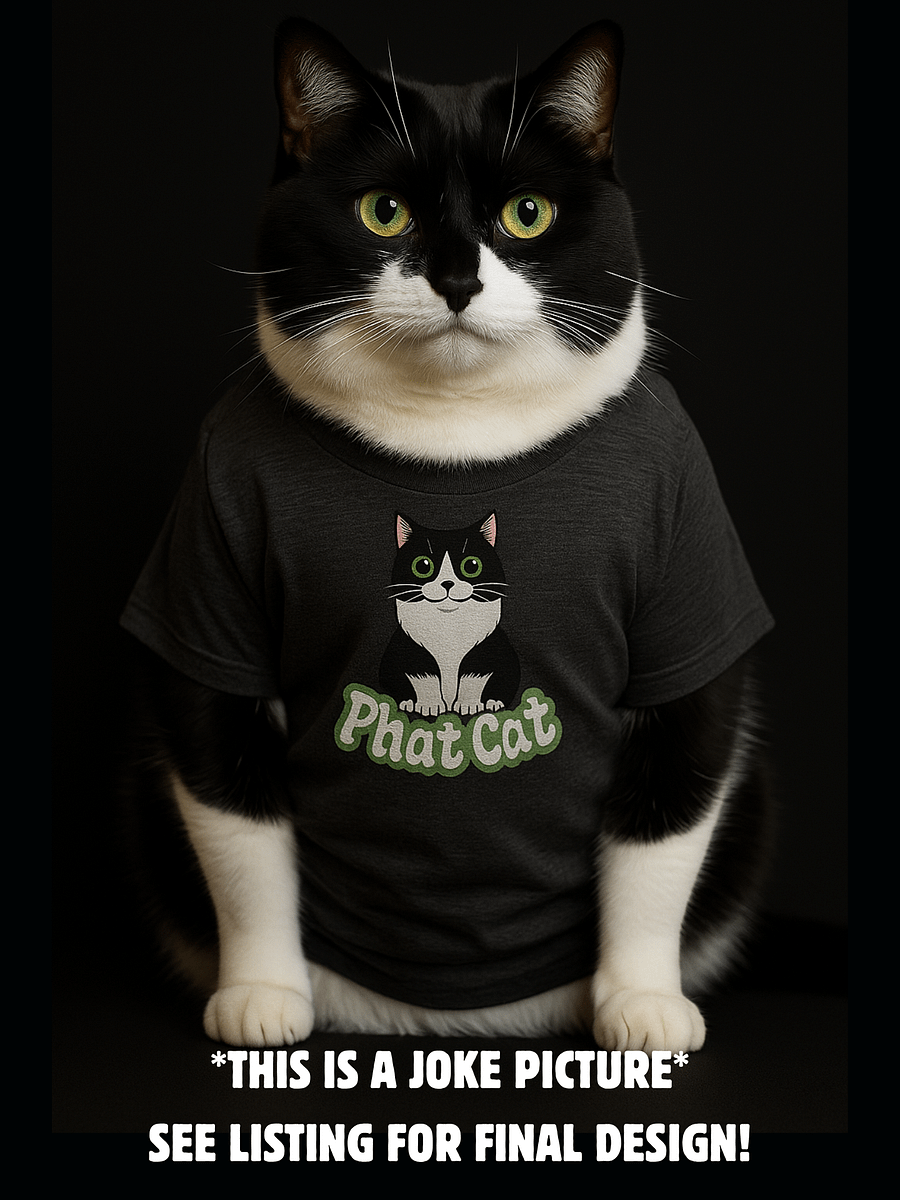 Phat Cat Men's Soft V-Neck (Green) product image (2)