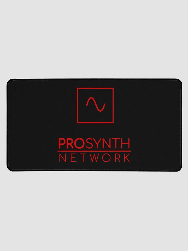 Pro Synth Network Desk Mat (Red/Black) product image (1)