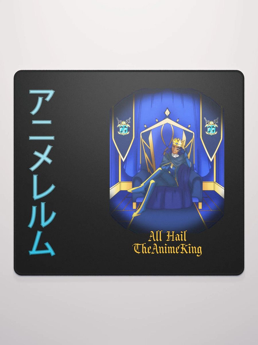 All Hail TheAnimeKing Gaming Mousepad product image (1)