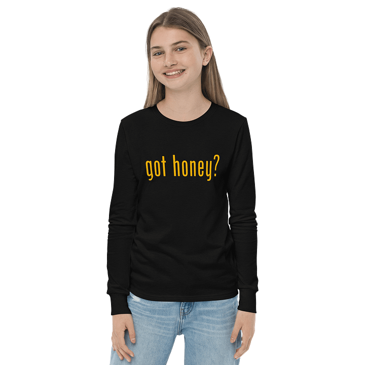 Got Honey Youth Long Sleeve T-Shirt product image (10)