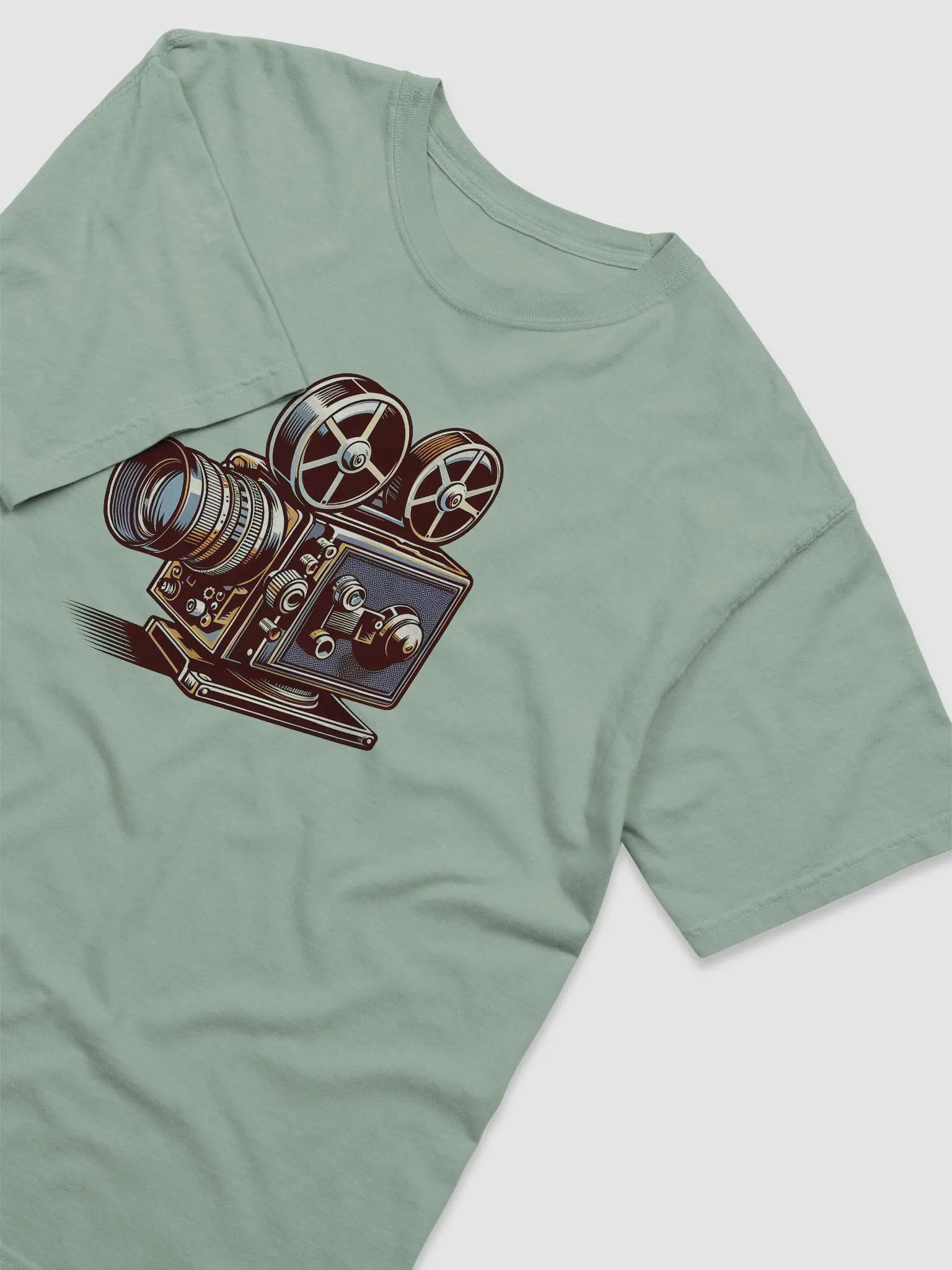 Vintage Movie Camera Graphic Tee product image (3)
