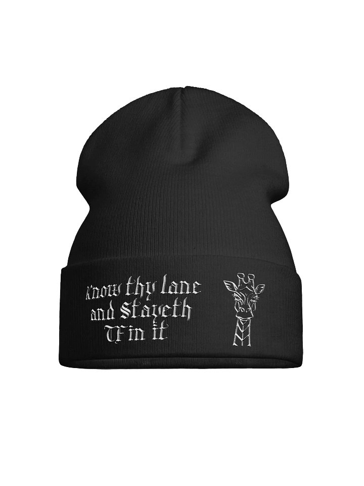 Know Thy Lane Crown Knit Beanie product image (1)