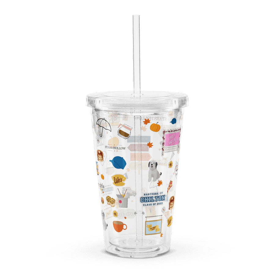 Gilmore Girls - Double Wall Clear Plastic Tumbler product image (4)
