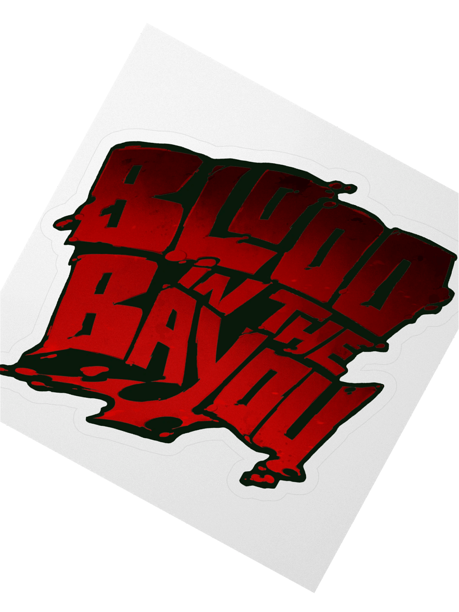 Blood in the Bayou Sticker Logo product image (2)
