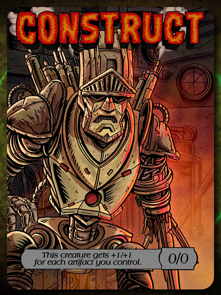 Construct 0/0 Full Art Token product image (1)