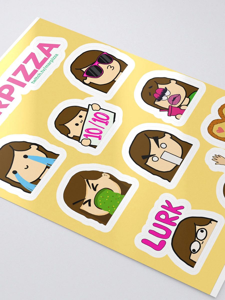 Emote Sticker Sheet product image (3)