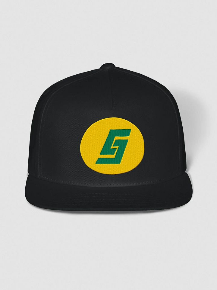 GustyJ Logo Flat Cap product image (4)