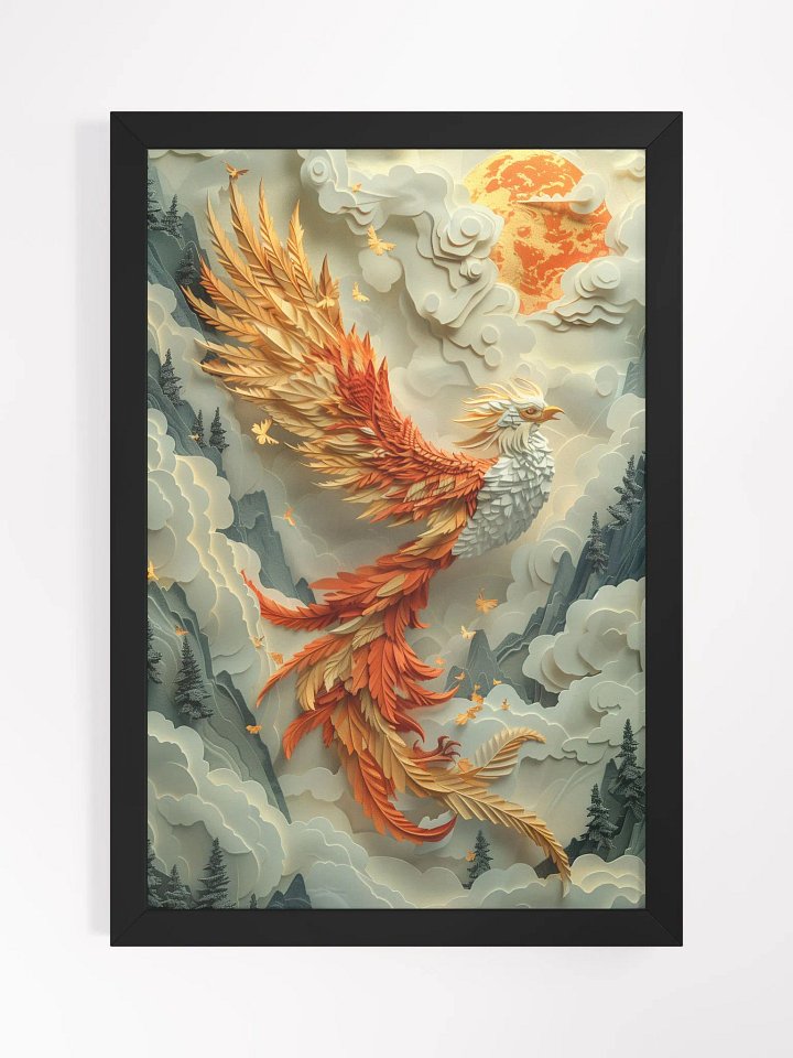 Radiant Rise from Ashes - Framed Prints to Elevate Your Living Space Aesthetics product image (1)