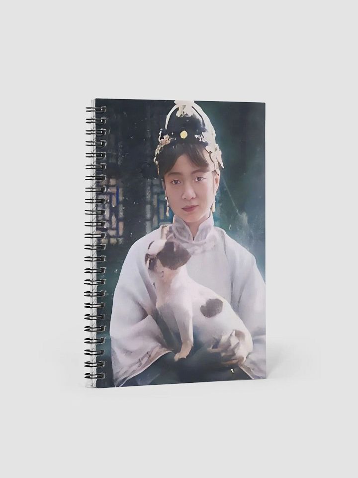 Portrait of an Empress and her Dog - Spiral Notebook product image (1)
