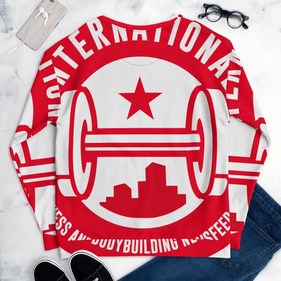 IFBNewsfeed.Org's All-Over Print Recycled Unisex Sweatshirt product image (9)