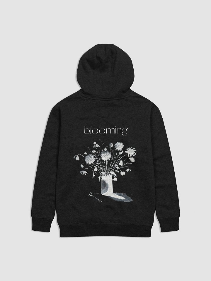 'blooming' inverted hoodie product image (2)