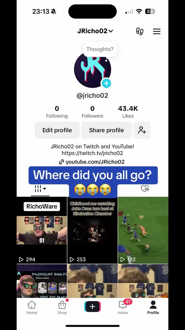 Preying this is just a visual glitch and nothing more... 🙏  #0followers #jricho02 #funny #fyp #foryou 