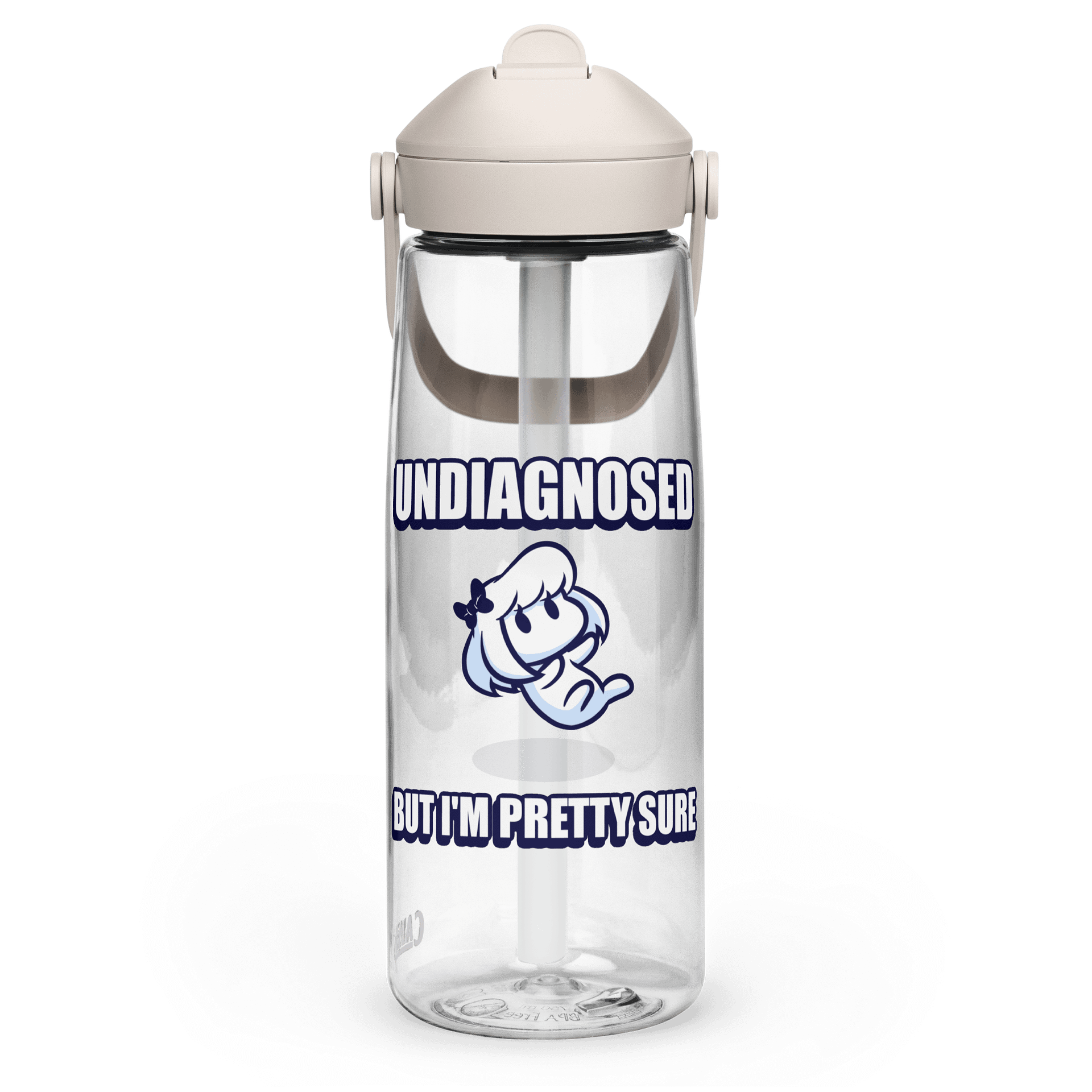 Mini Mona "Undiagnosed" Water Bottle product image (3)