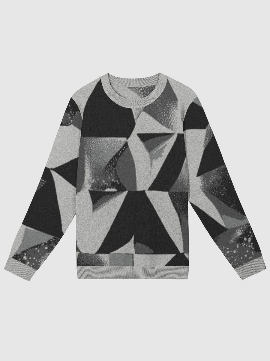 Geometric Design Knit Crewneck (Exclusive) product image (1)