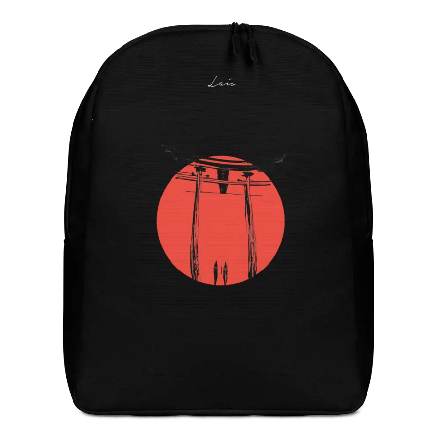 Backpack - Japan Torii Gate Couple Sunset Black product image (1)