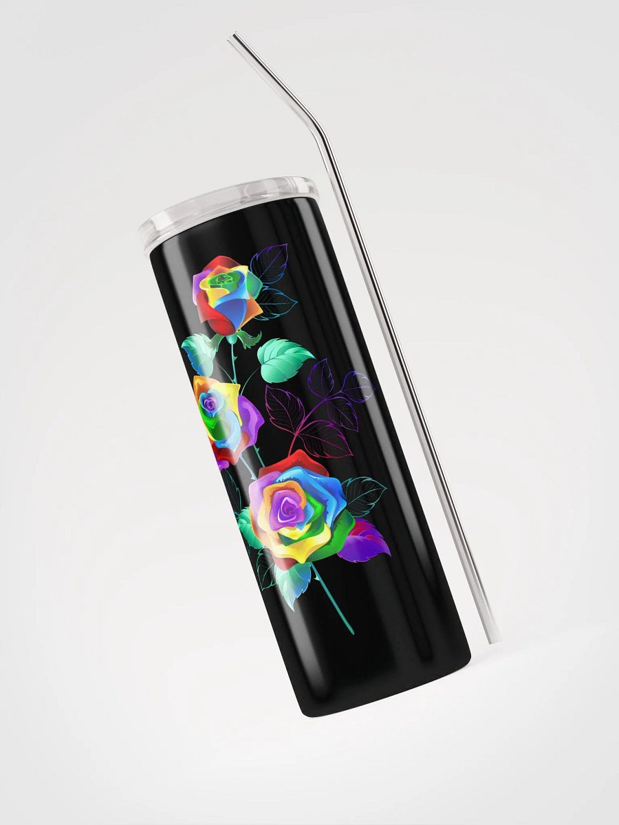Vibrant Rose Garden Stainless Steel Tumbler product image (1)