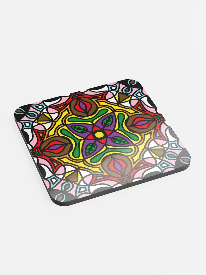 Progress Pride Abstract Coaster product image (2)