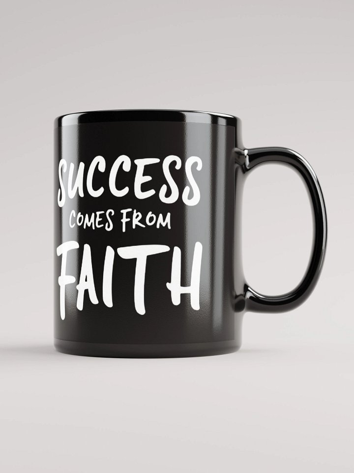 Unlock Your Inner Belieber Power: Success Comes From Faith Inspirational Mug – Transform Your Life Like Justin Bieber! product image (1)