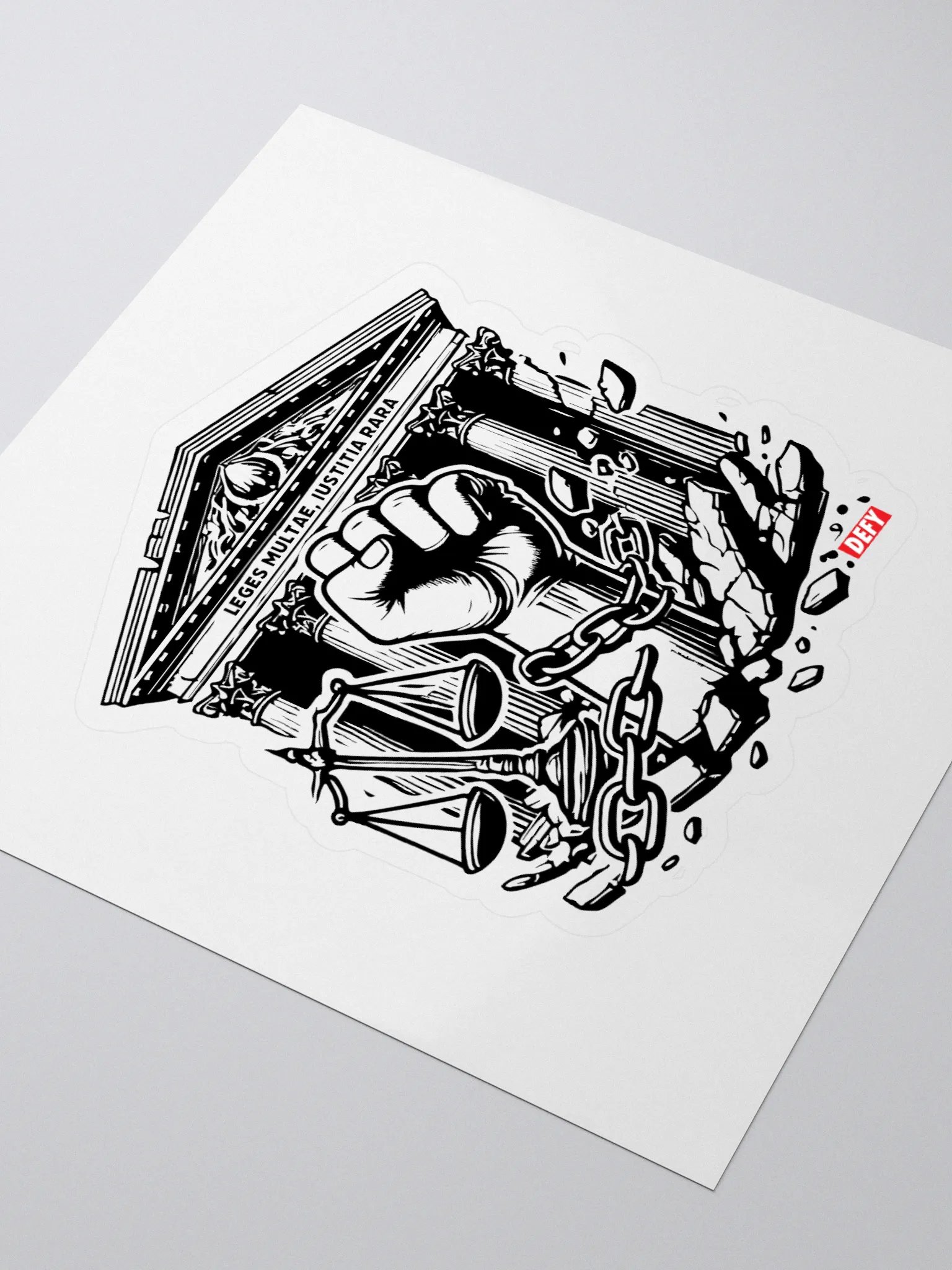 DEFY - MANY LAWS RARE JUSTICE product image (3)