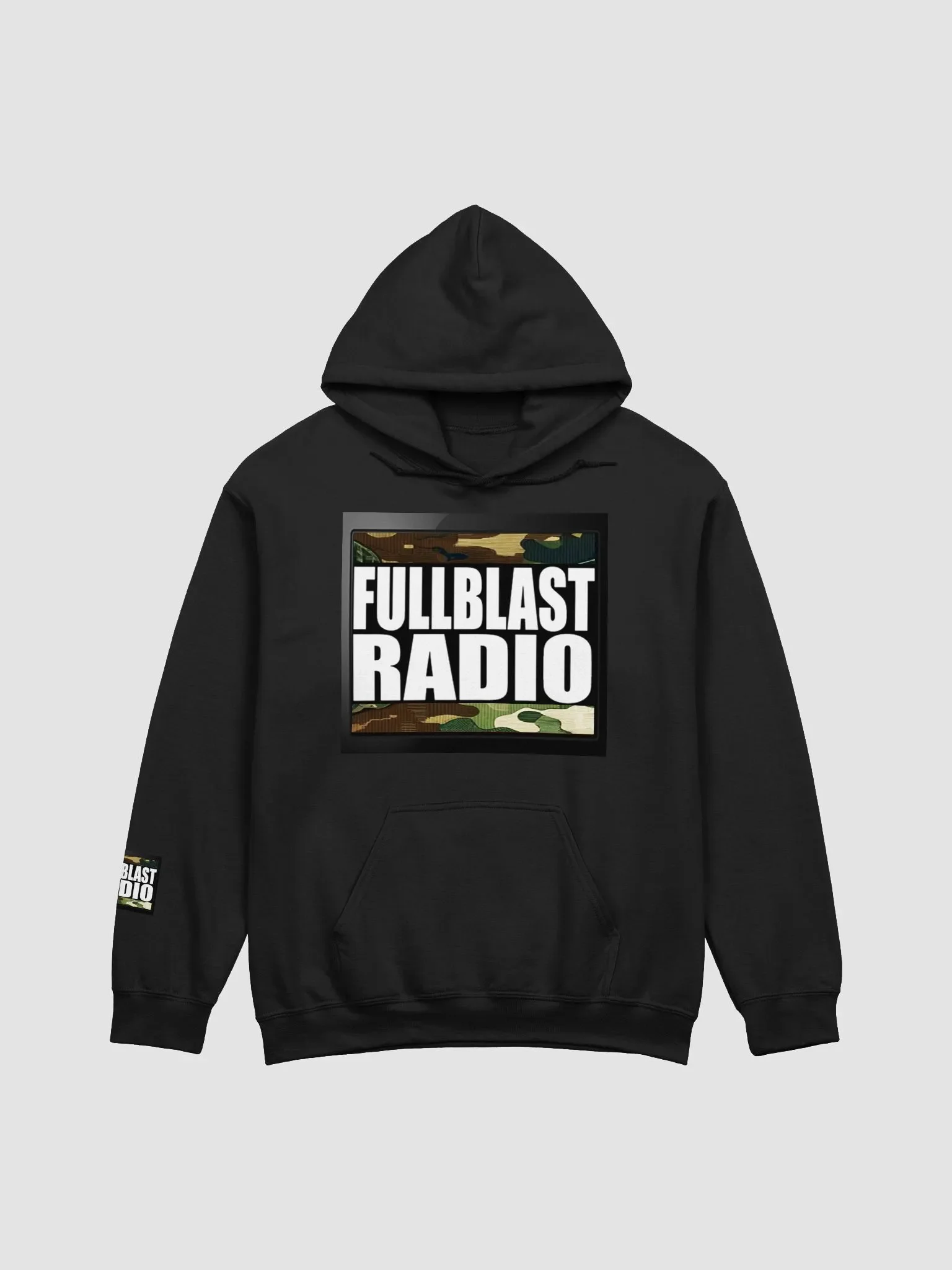 Fullblast Radio Army Camouflage Hoodie product image (2)