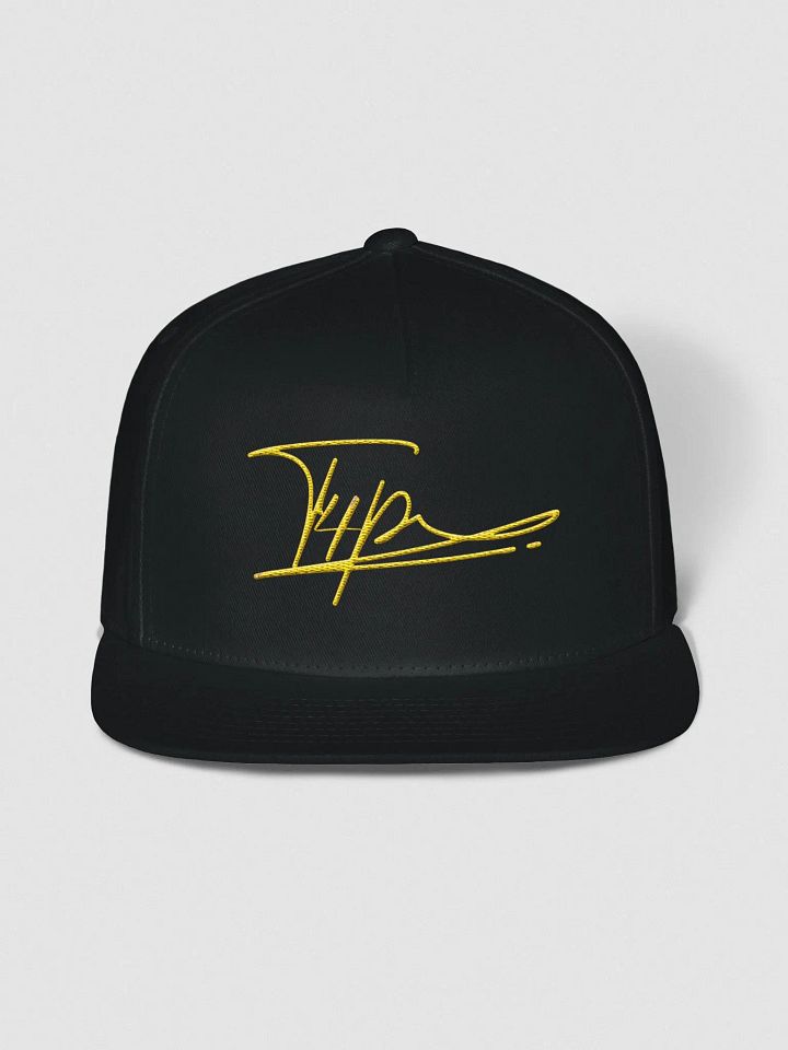 T4P Flat Snapback - Black/Gold product image (1)