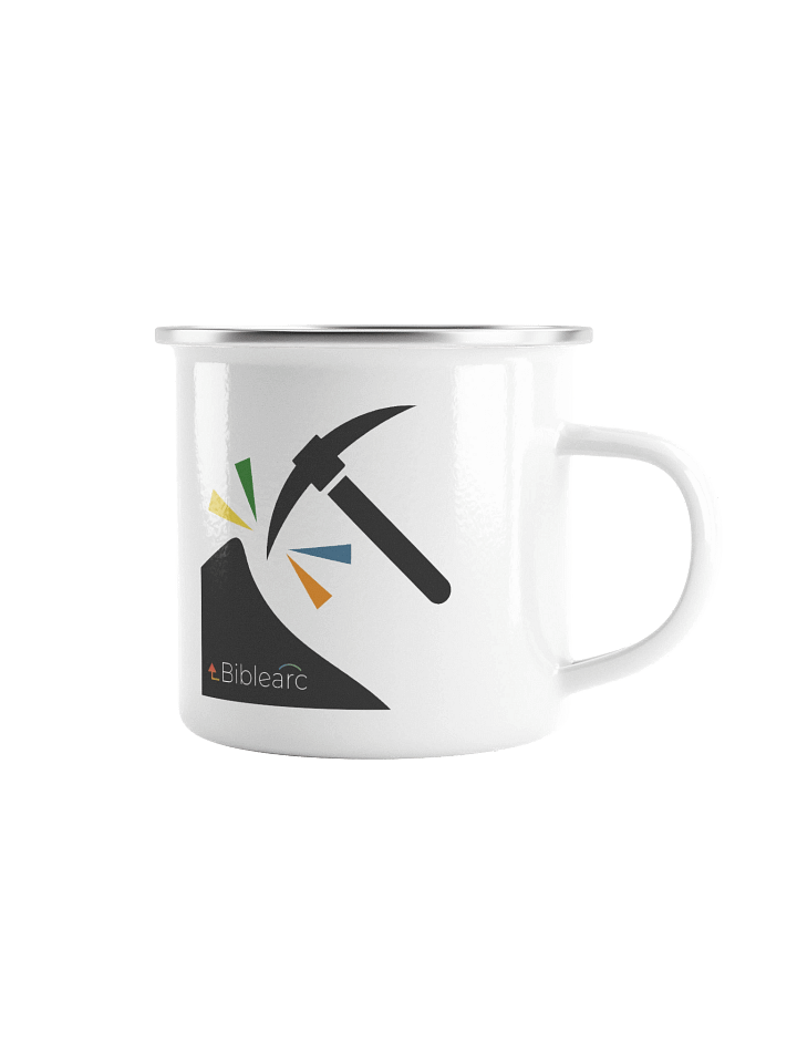 Dig Deeper Enamel Mug product image (1)