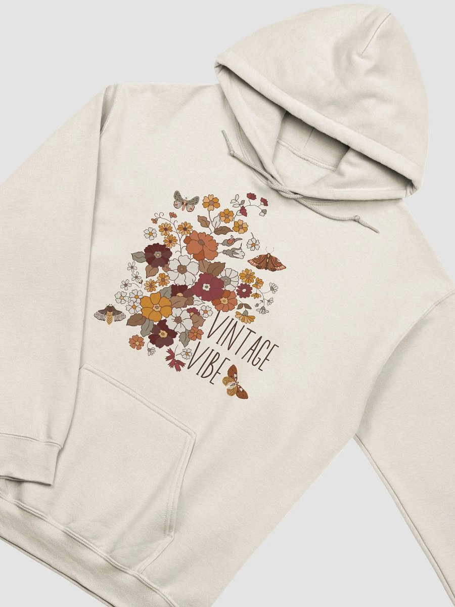 Vintage Vibe Retro Boho Butterfly & Floral Hoodie product image (4)