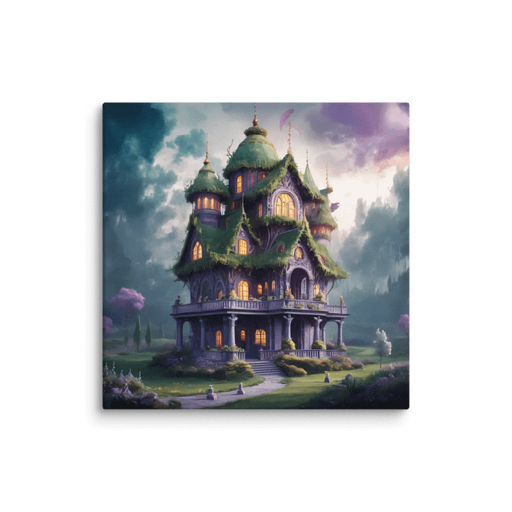 Watercolour Fairy House Art - v6 product image (1)