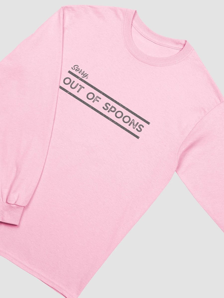 Out of S[poons] Grey Classic Long Sleeve product image (3)