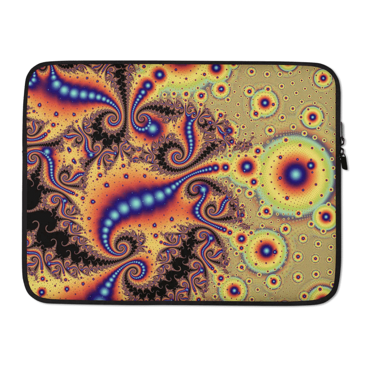 Fractal laptop sleeve - Broken Necklaces product image (2)