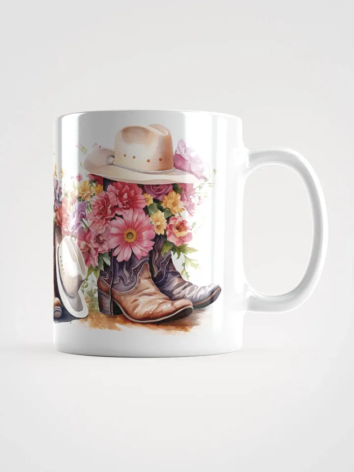 Blossoming Cowgirl Boots Mug product image (1)