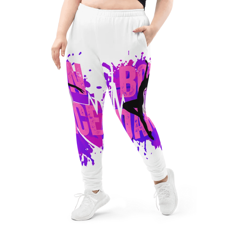 Born to Dance Her Silhouette All-Over Print Joggers product image (8)