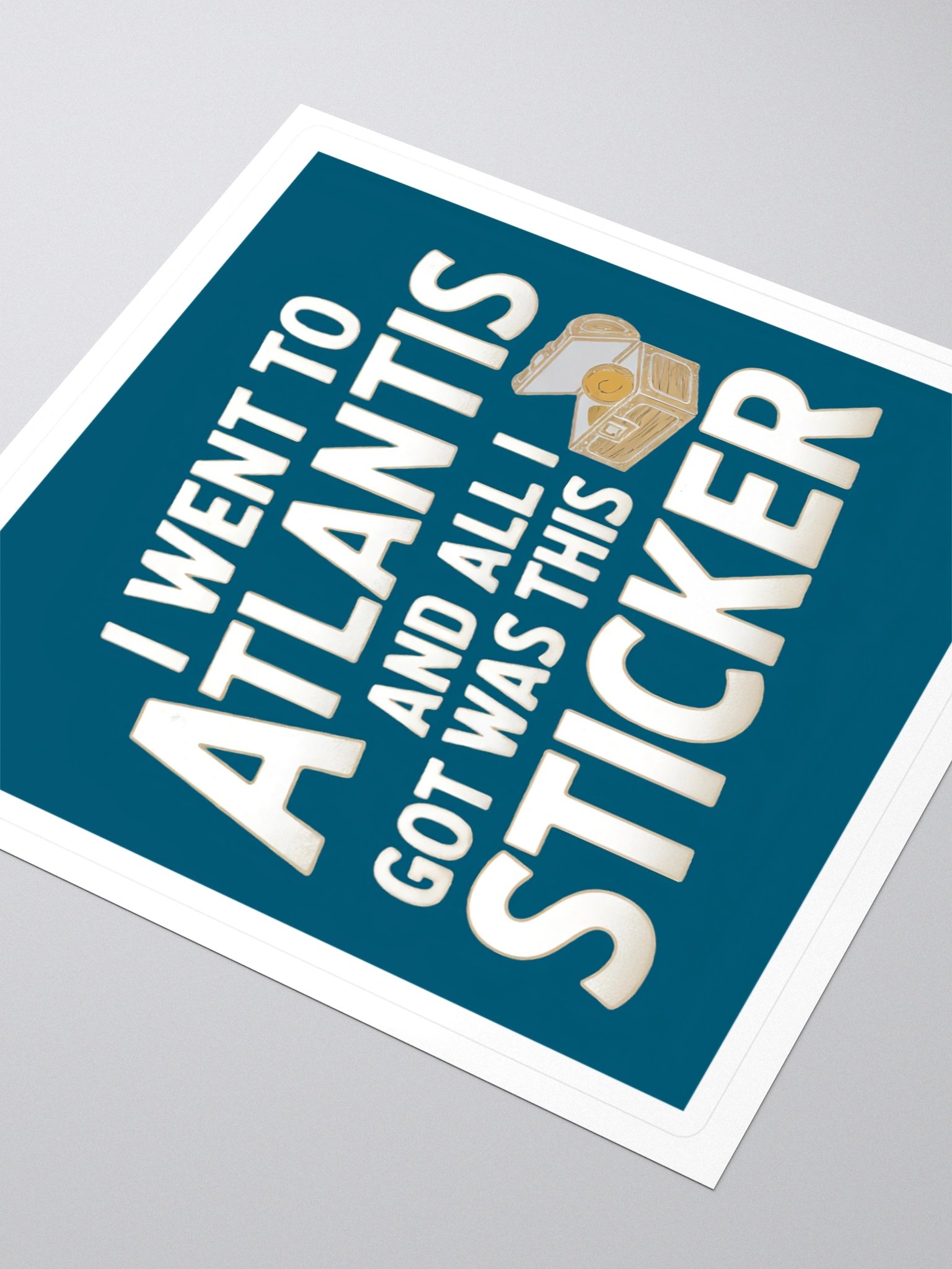Atlantis Souvenir Sticker — LL.STKR-01 product image (3)