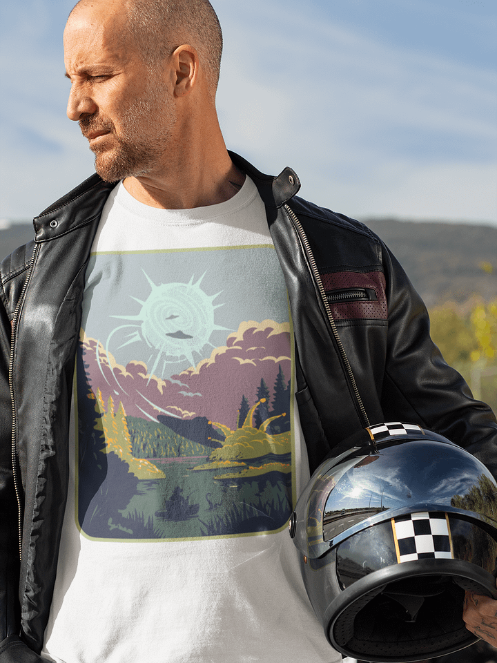 UFO Fishing T-Shirt product image (1)