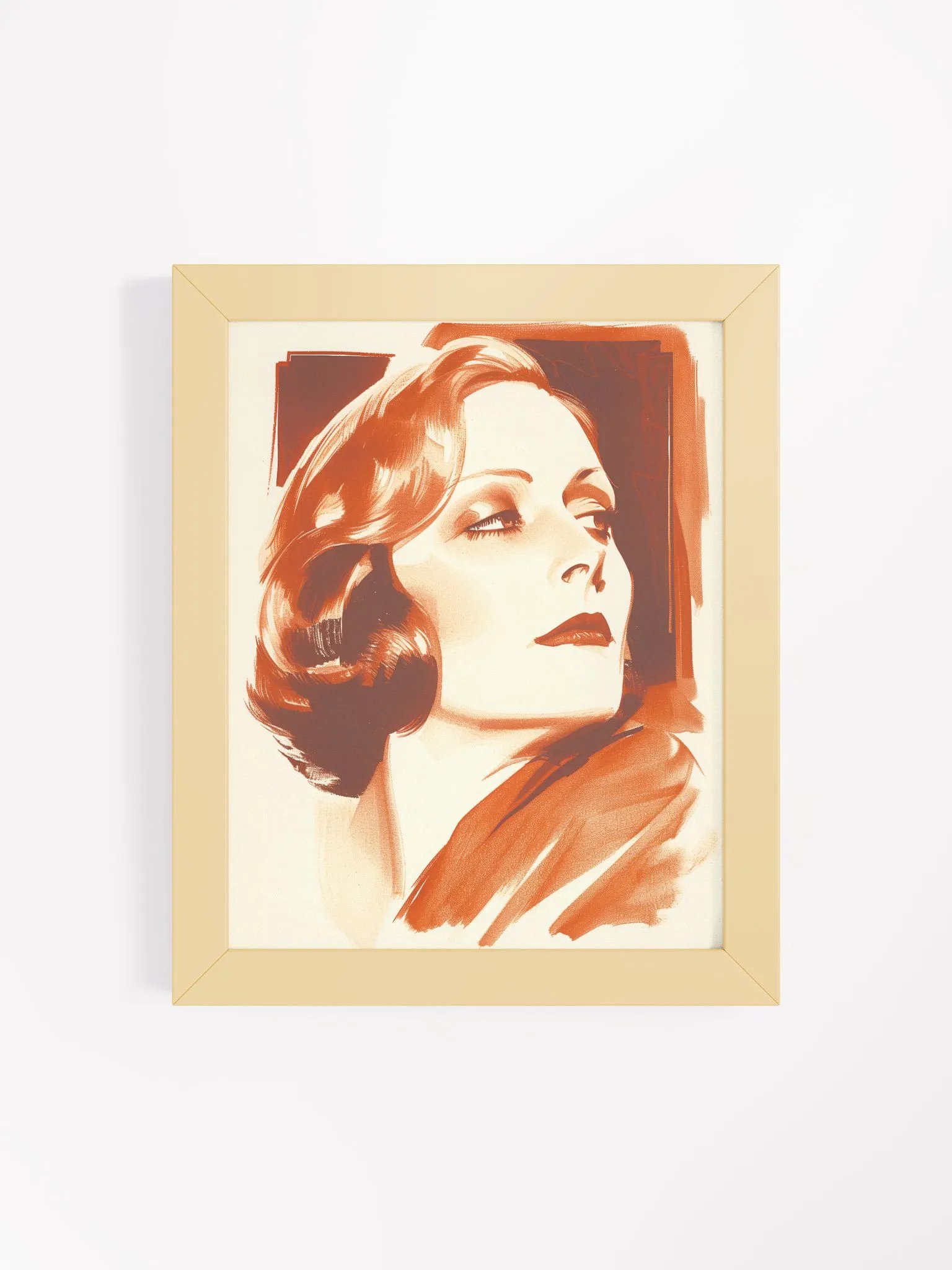 The Mysterious Lady - Greta Garbo Vintage Poster product image (4)
