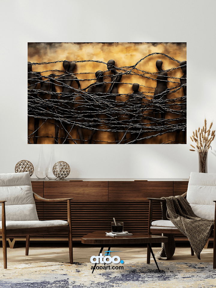 Be Free to Yourself Collection | Irrational Chaos | Canvas Painting product image (2)
