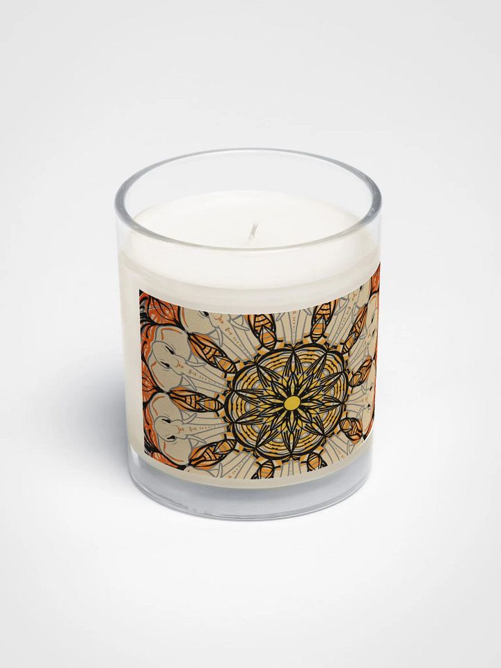 Mandala Dreams Soy Wax Candle product image (2)