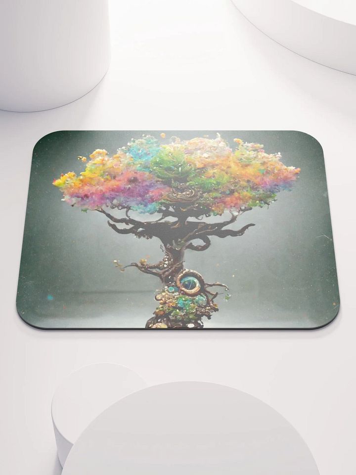 Whimsical Tree Mouse Pad product image (1)
