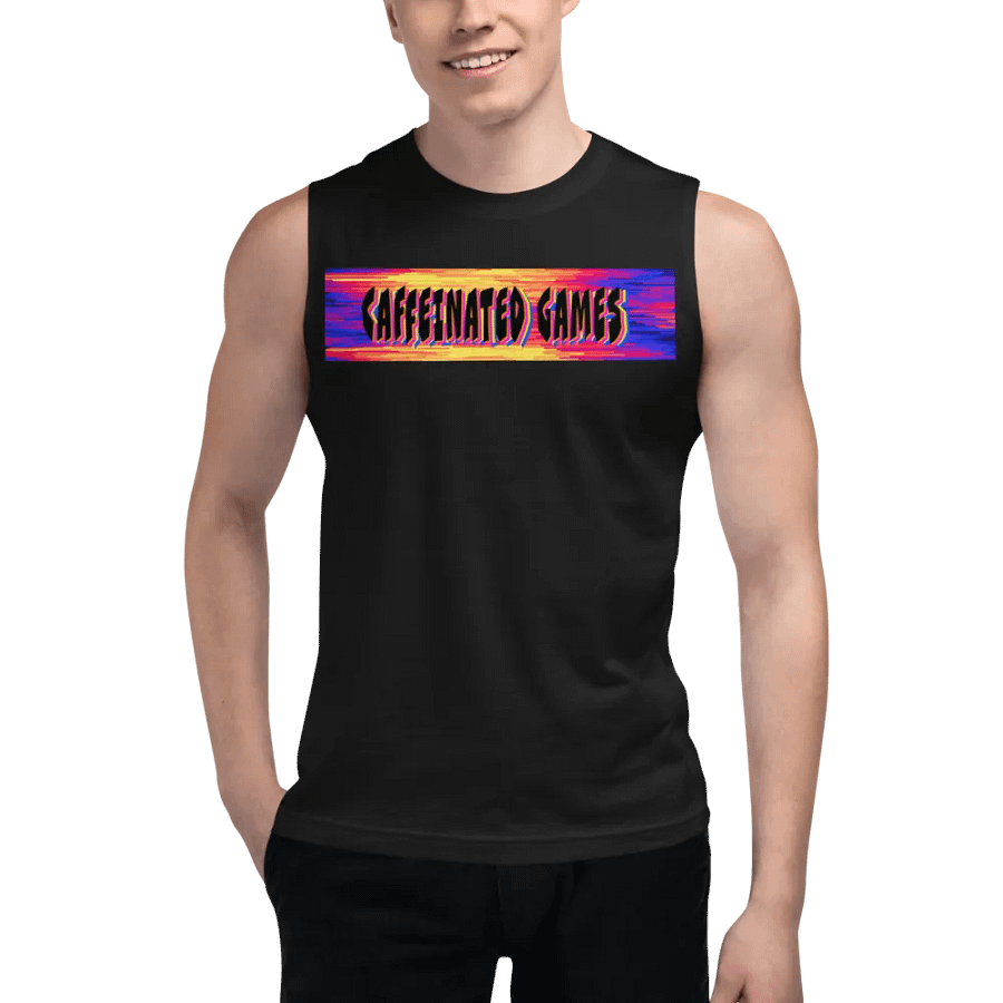 Caffeinated Games Muscle Shirt product image (1)