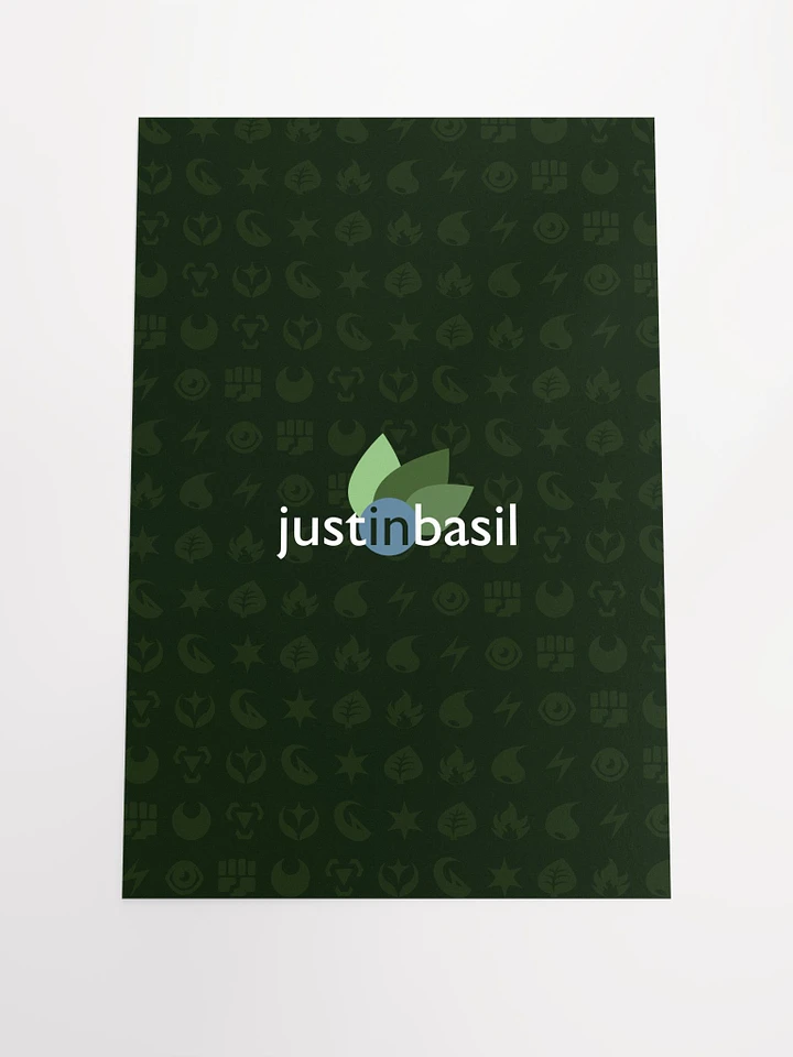 JustInBasil Logo Poster product image (1)