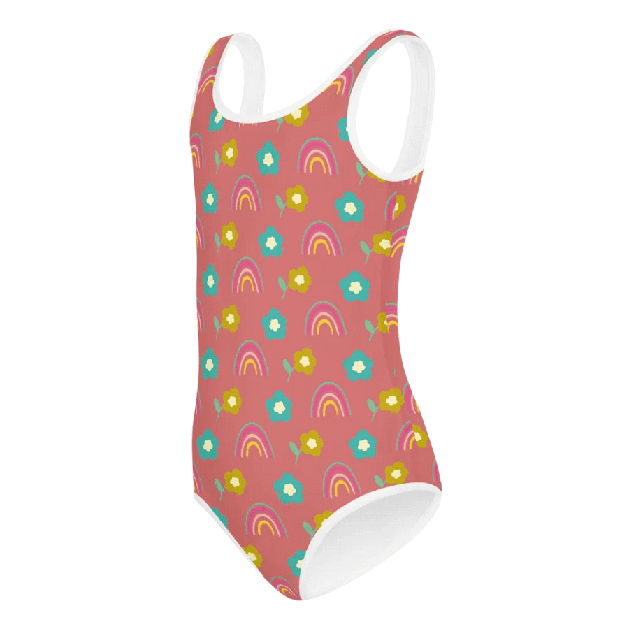 Rainbow Garden Kids Swimsuit product image (5)