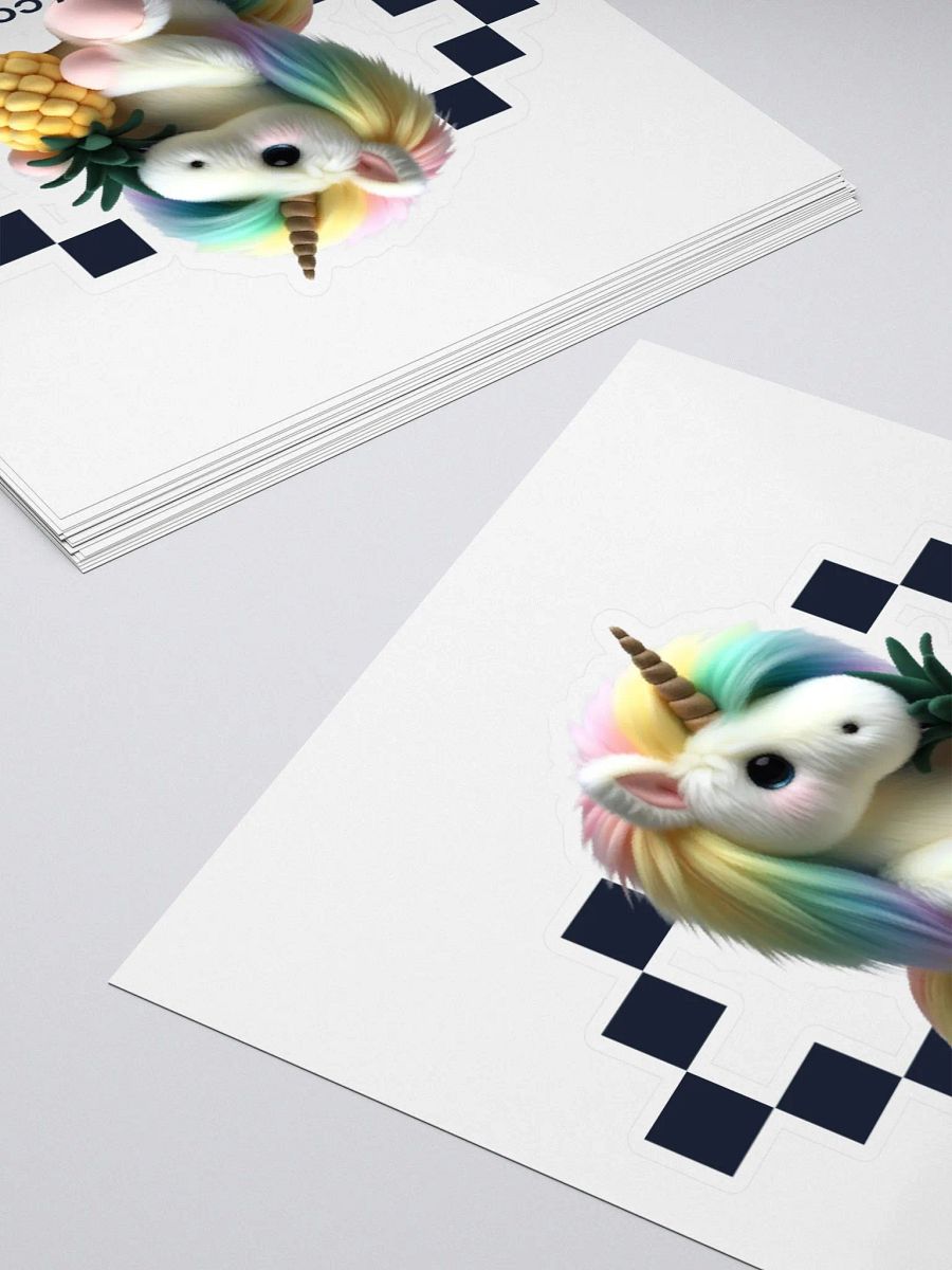 Pegatina Unicornio fluffy product image (4)