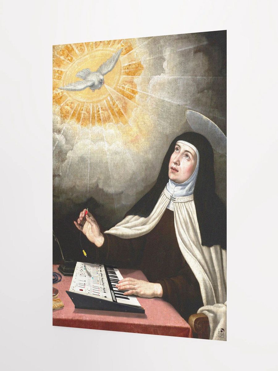 Santa Teresa de Odyssey (ARP Odyssey) by Frank Fonik, Techno EDM Matte Paper Poster product image (3)