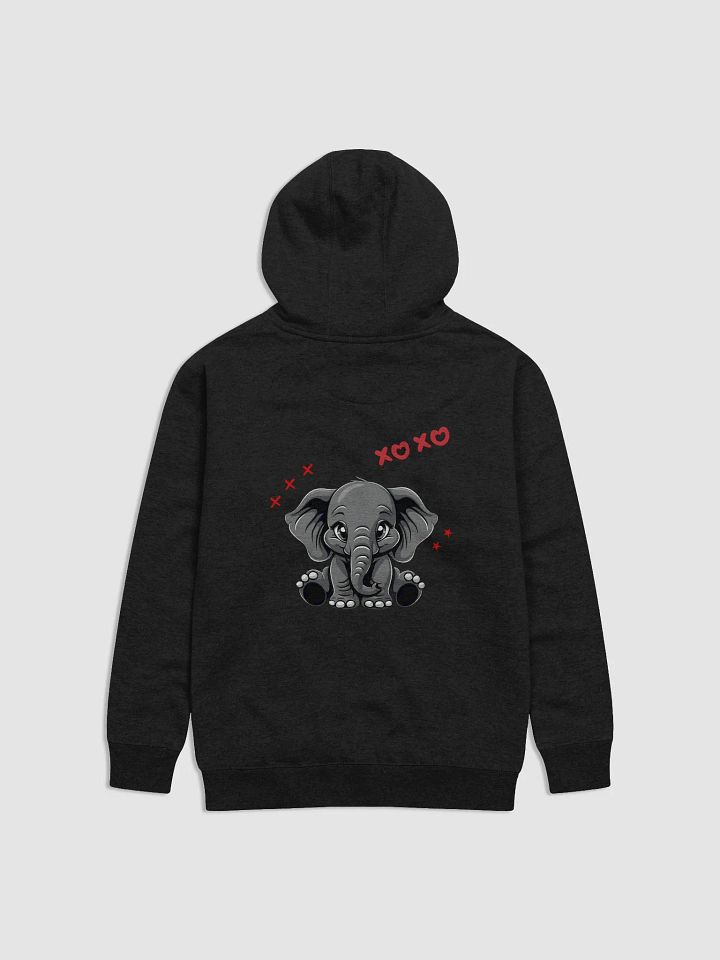 XOXO Baby Elephant Unisex Hoodie product image (2)