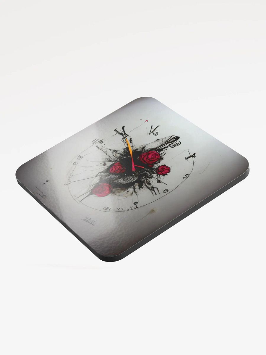 Ethereal Rose Clock Coaster product image (3)