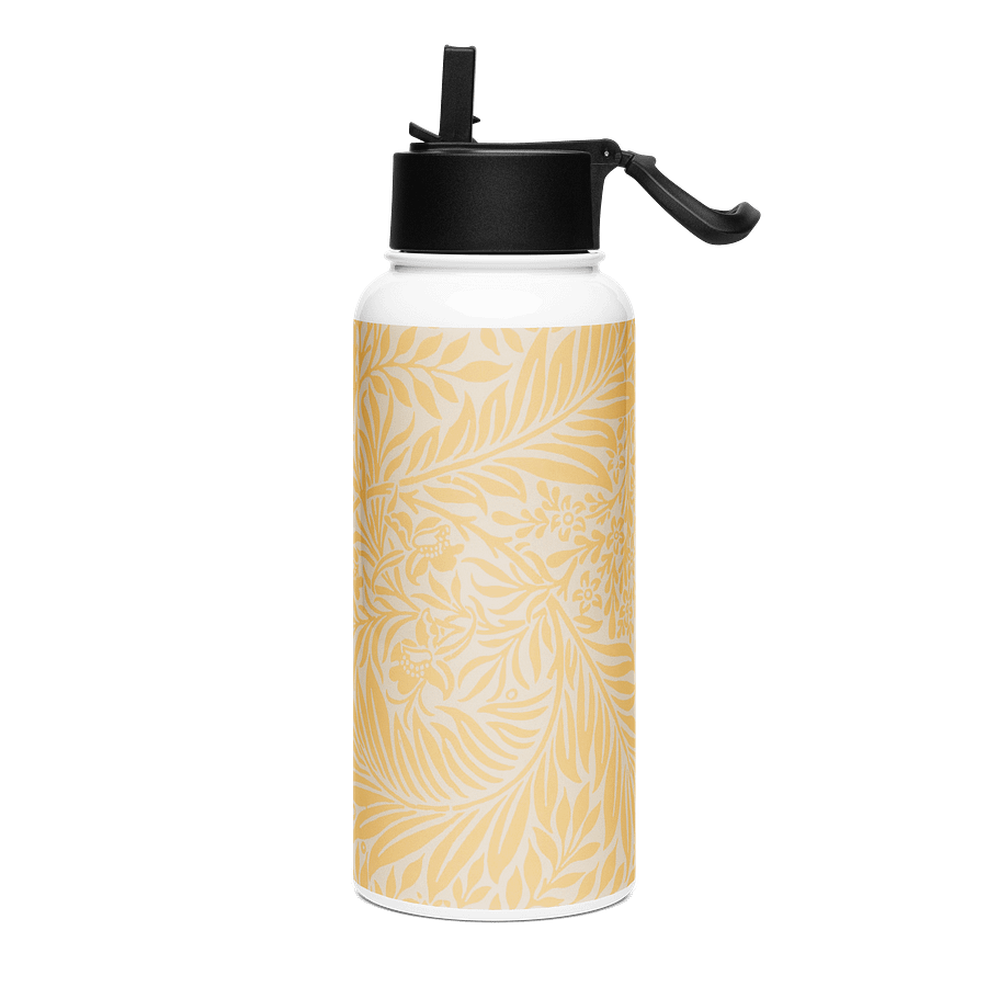 Golden Botanical Bliss Stainless Steel Water Bottle product image (3)