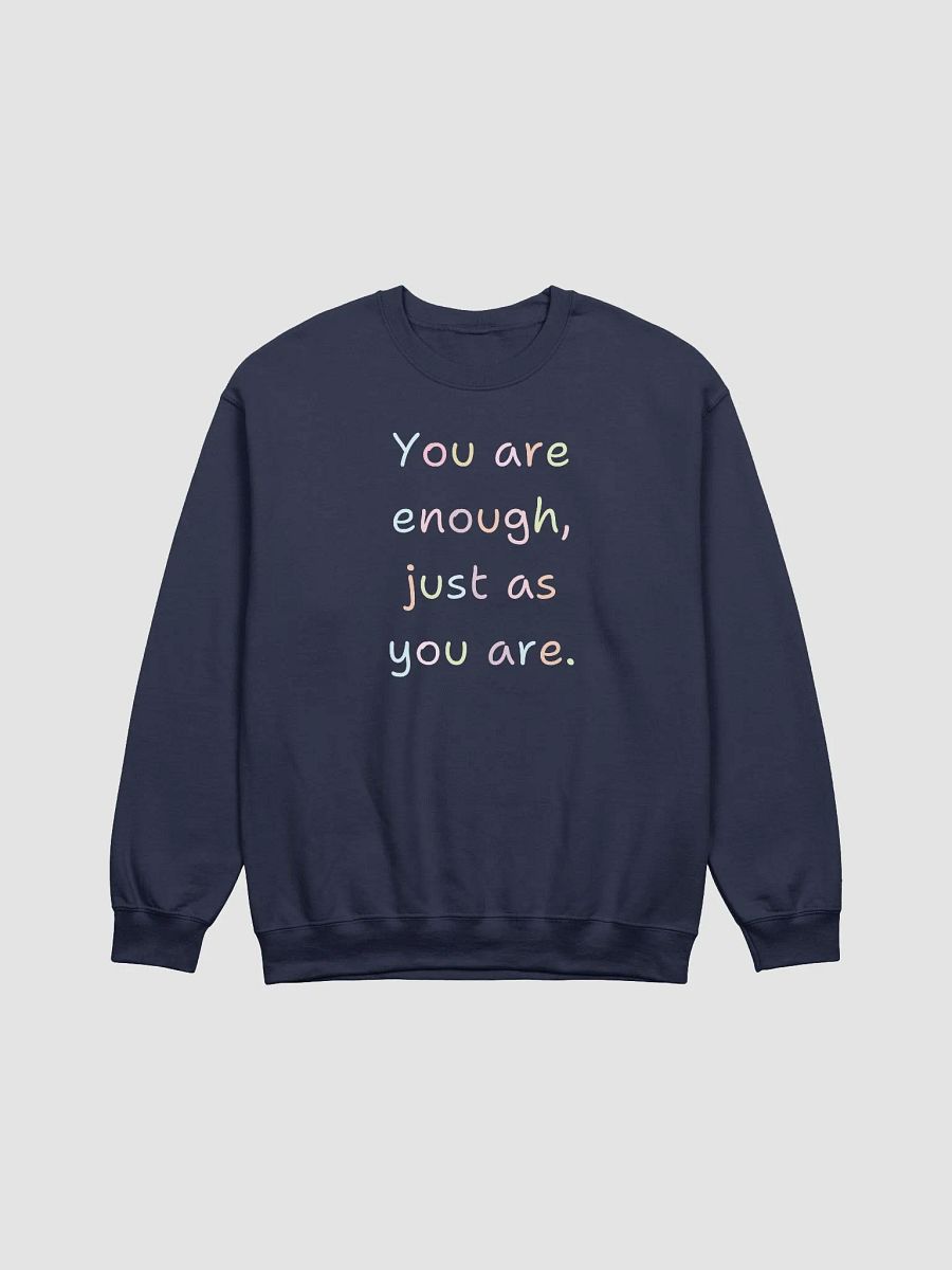 You are enough sweatshirt product image (1)