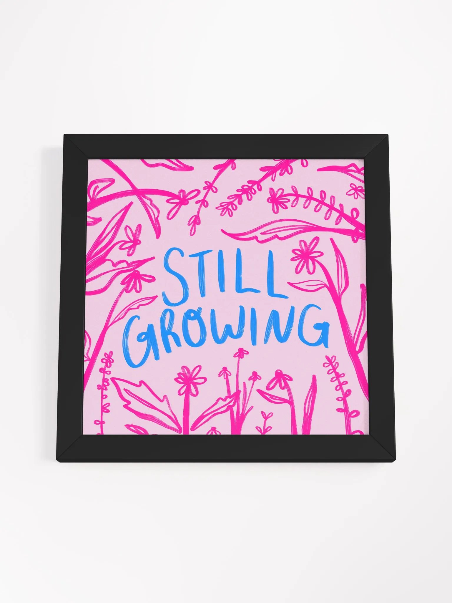 Still Growing Framed Art Print product image (4)