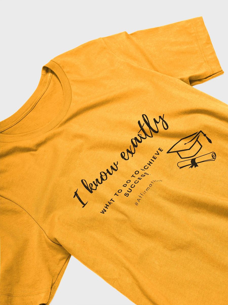I know exactly Dark Unisex Super soft T-Shirt product image (14)