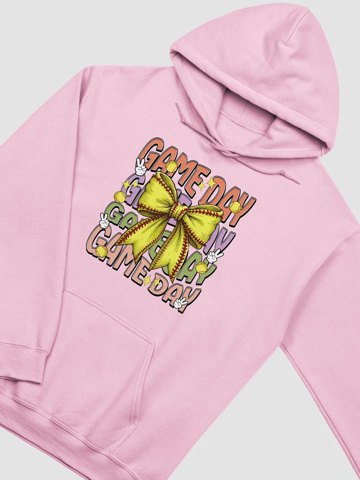 Game Day Bow Softball Extravaganza Hoodie product image (31)
